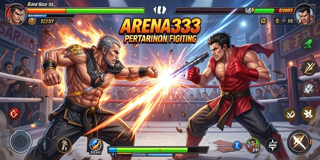 Gameplay menarik di ARENA333 dengan aksi pertarungan yang mengesankan.