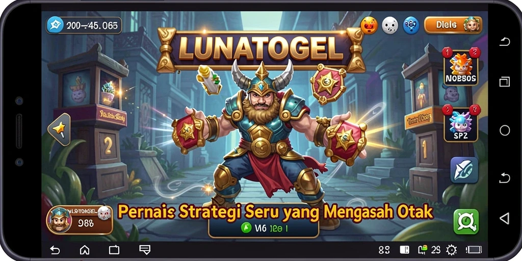 Screenshot menampilkan gameplay strategis yang intens dan menarik.