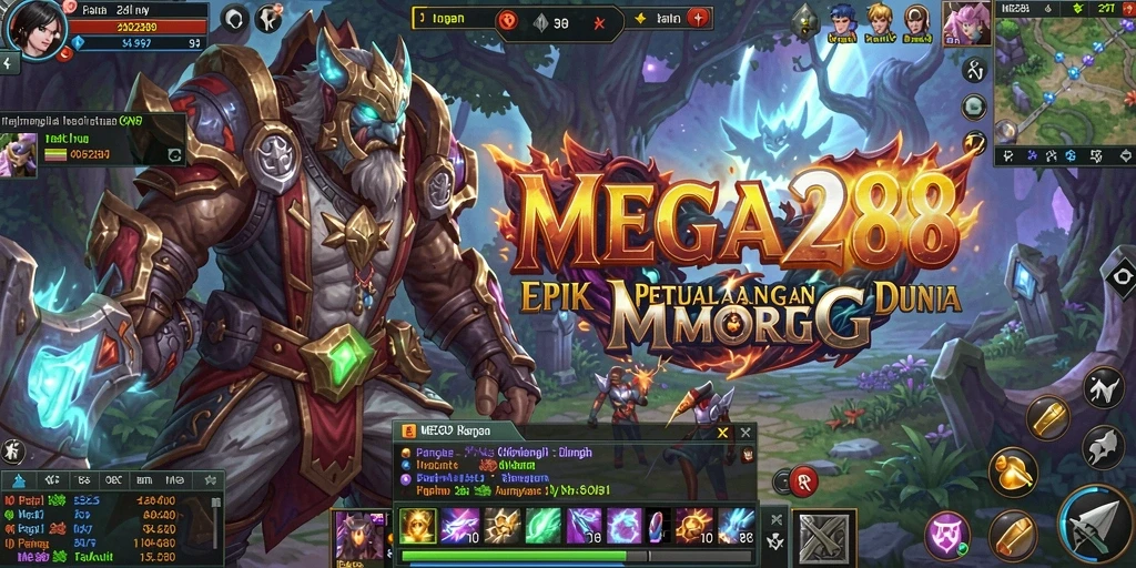 Tampilan aksi seru di <strong>MEGA288</strong> dengan pertarungan antar karakter.