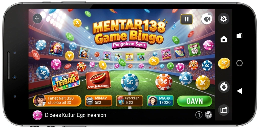 Screenshot gameplay MENTARI138 yang menampilkan keseruan Bingo.