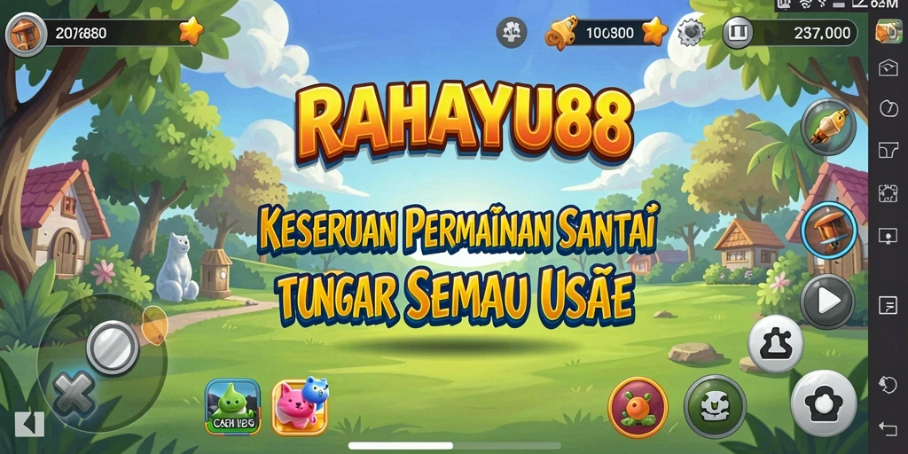 Screenshot permainan RAHAYU88 menampilkan gameplay seru dan interaktif.