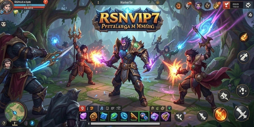 Gameplay seru di dunia fantasi RSNVIP7 yang menakjubkan.
