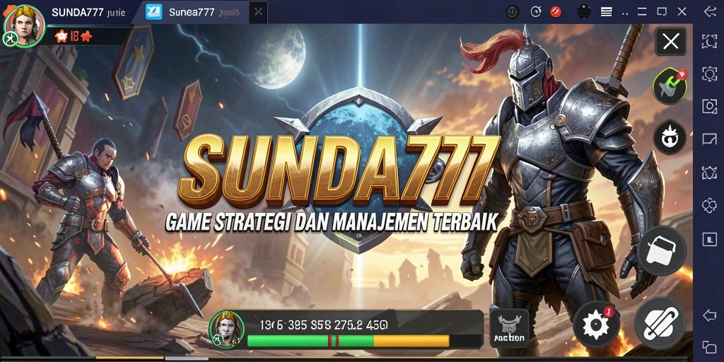 Tampilan gameplay menarik dari SUNDA777 yang memukau.