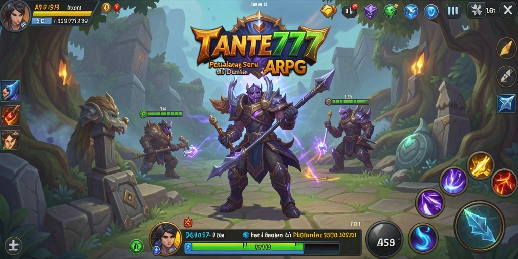 Tampilan gameplay seru dan grafis menawan dalam TANTE777.